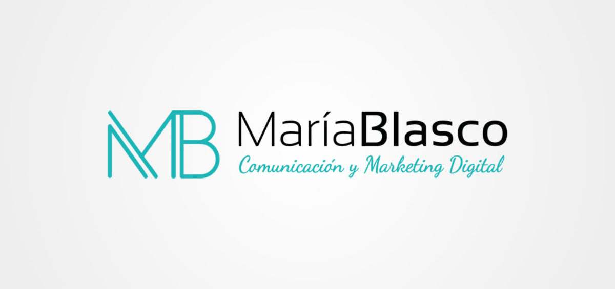 Diseño logo Maria Blasco